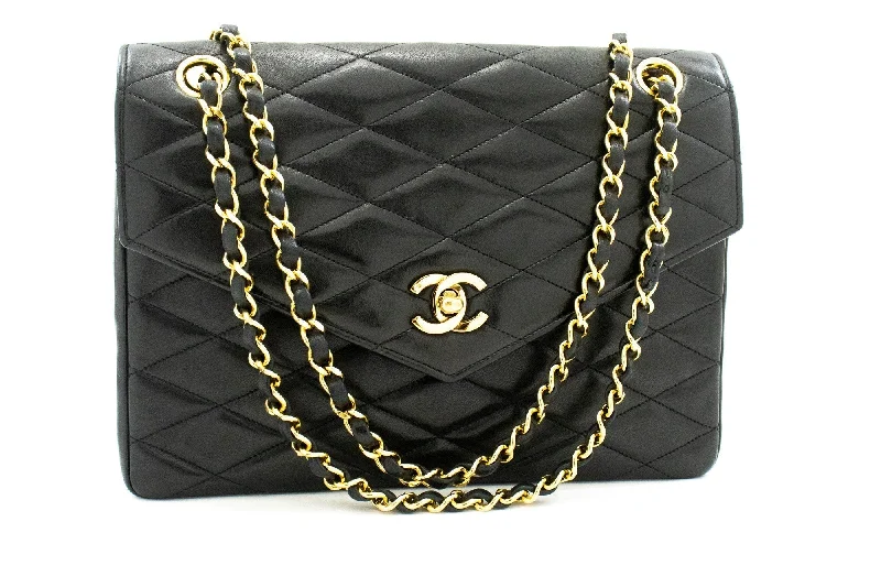 Chanel Classic Flap Bag for Evening PartyCHANEL Vintage Envelope Chain Shoulder Bag Flap Quilted Lambskin k32