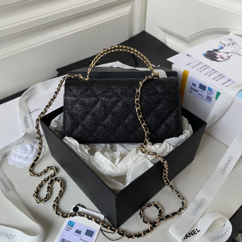 Chanel Black Handbag for Business MeetingsChanel - Luxury Bag - CHL - 351