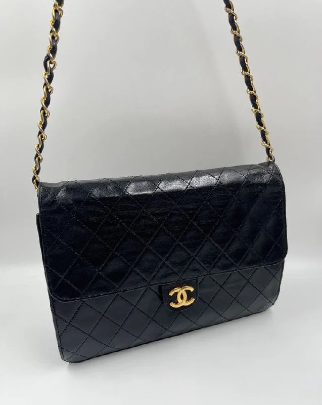 Chanel Vintage Inspired Handbag for Retro LoversVintage Black Chanel Flap Bag