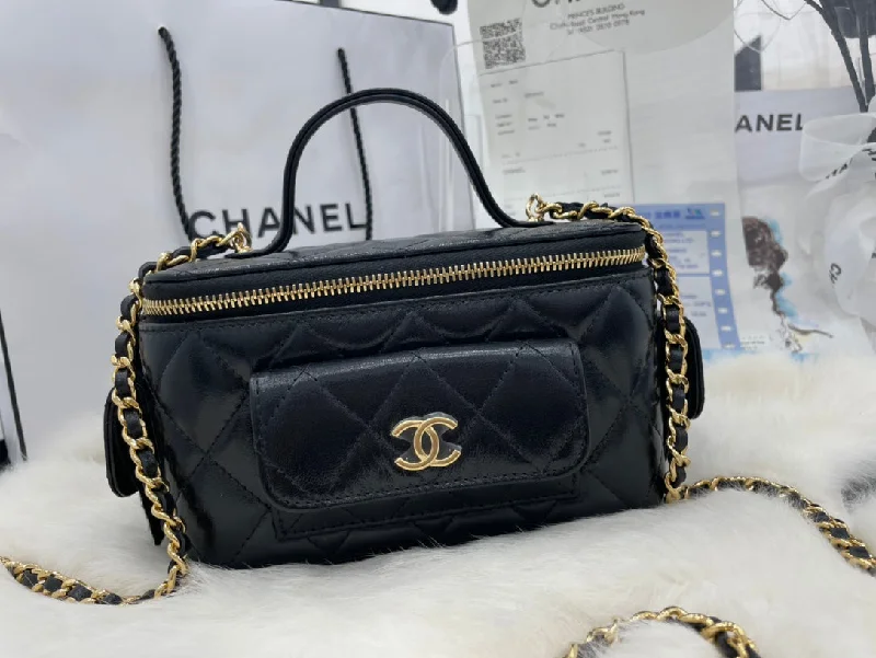 Chanel Black Handbag for Business MeetingsChanel - Luxury Bag - CHL - 624