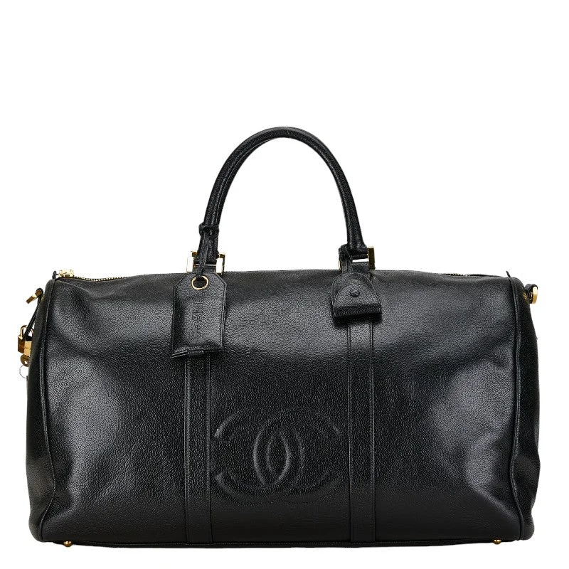 Chanel Limited Edition Handbag for CollectorsChanel CC Caviar Travel Bag Leather Travel Bag in Good condition