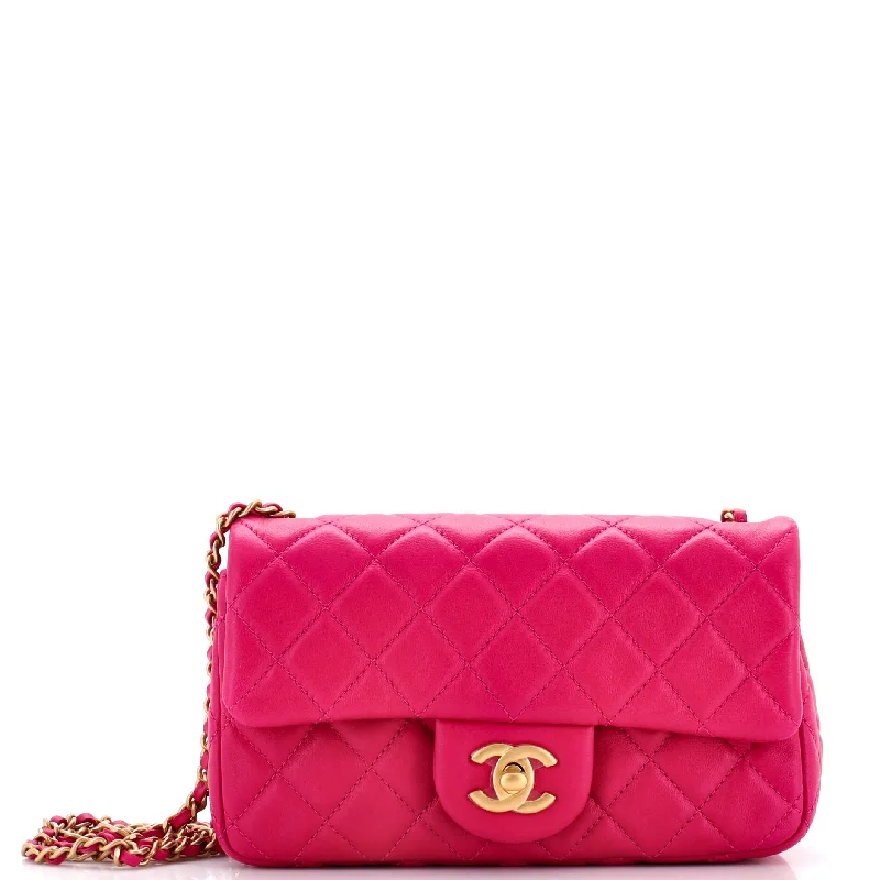 Christian Dior tote bags with a double - handle and shoulder - strap optionPearl Crush Flap Bag Quilted Lambskin Mini