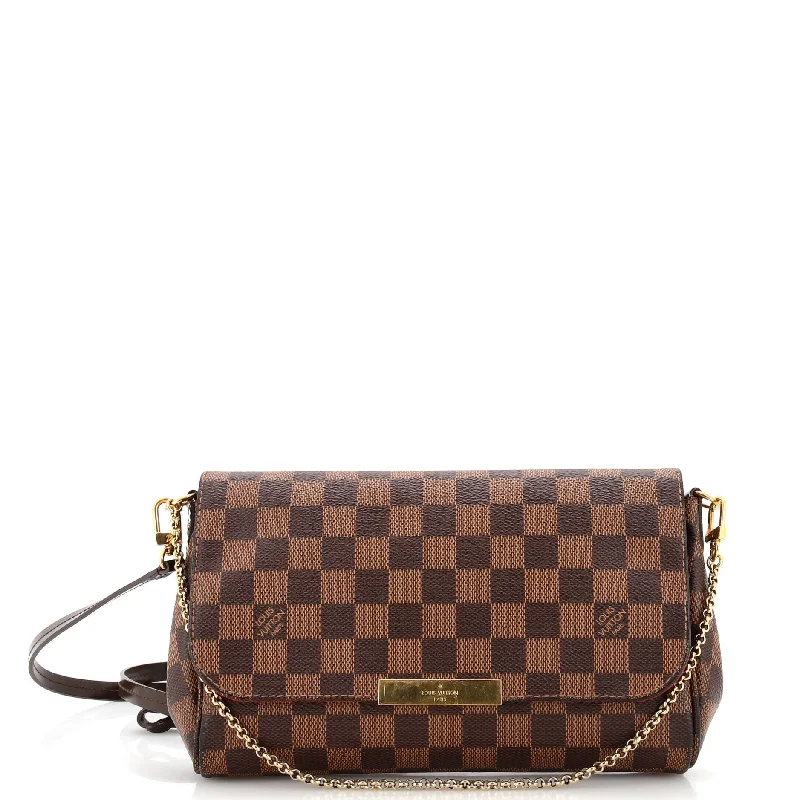 Christian Dior backpacks with a sleek, minimalist silhouetteFavorite Handbag Damier MM