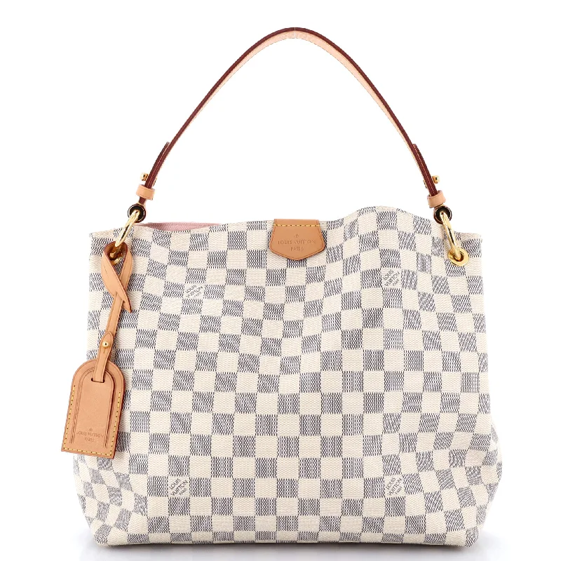 Christian Dior bags with a zip - top closure and multiple compartmentsGraceful Handbag Damier PM