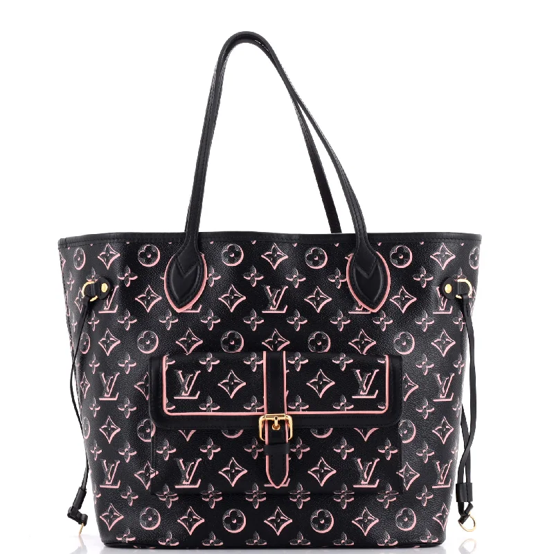 High - fashion Christian Dior bags with a geometric patternNeverfull NM Tote Fall for You Monogram Canvas MM