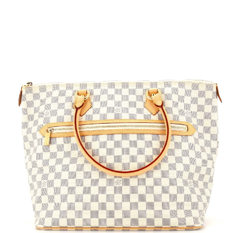 Christian Dior bags with a quilted pattern and gold - toned hardwareSaleya Handbag Damier GM