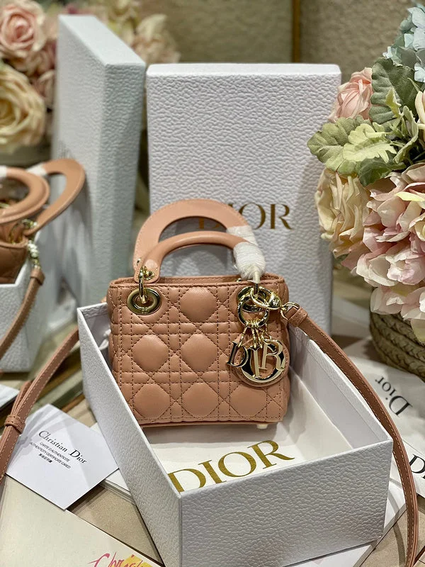 Christian Dior bags with a quilted pattern and gold - toned hardwareWF - Dior Bags - 492